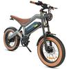 Rower elektryczny DYU M20: Silnik 1000W, Bateria 48V 18,2Ah, Elektryczny Rower Miejski 20x4.0" z Oponami Fat Tire i 7-biegowym Napędem Shimano