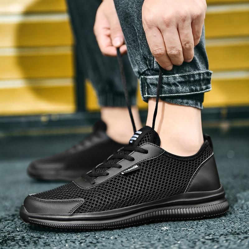 Spring New Large Size Sports Shoes Summer Light Breathable Casual Shoes Mesh Running Shoes