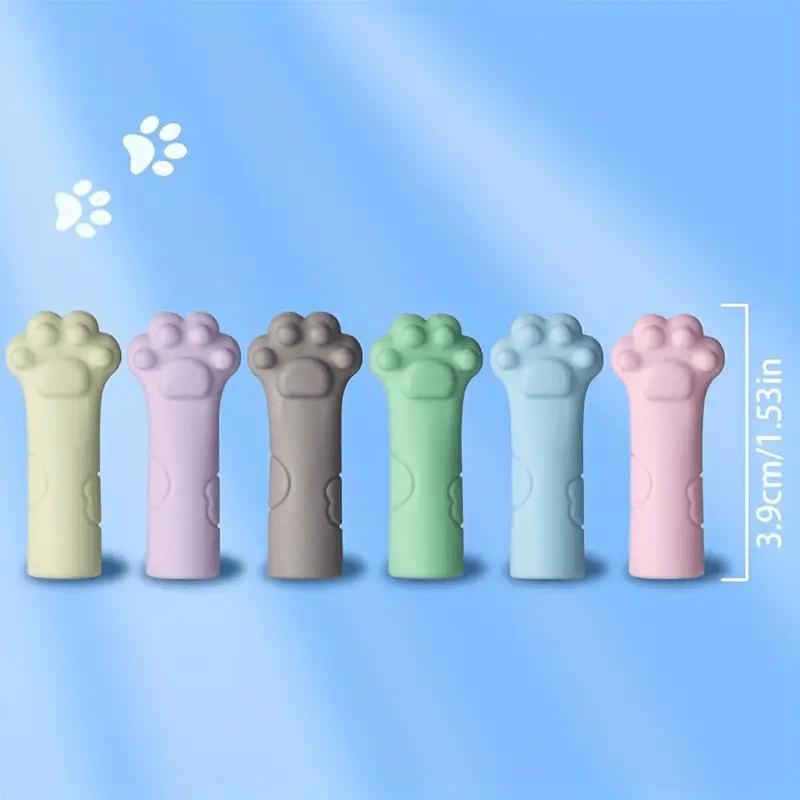 30pcs Cartoon Eraser Caps Pencil Erasers Toppers Cute Cat Erasers for Kids Student School Stationery Supplies Pen Head Sleeves