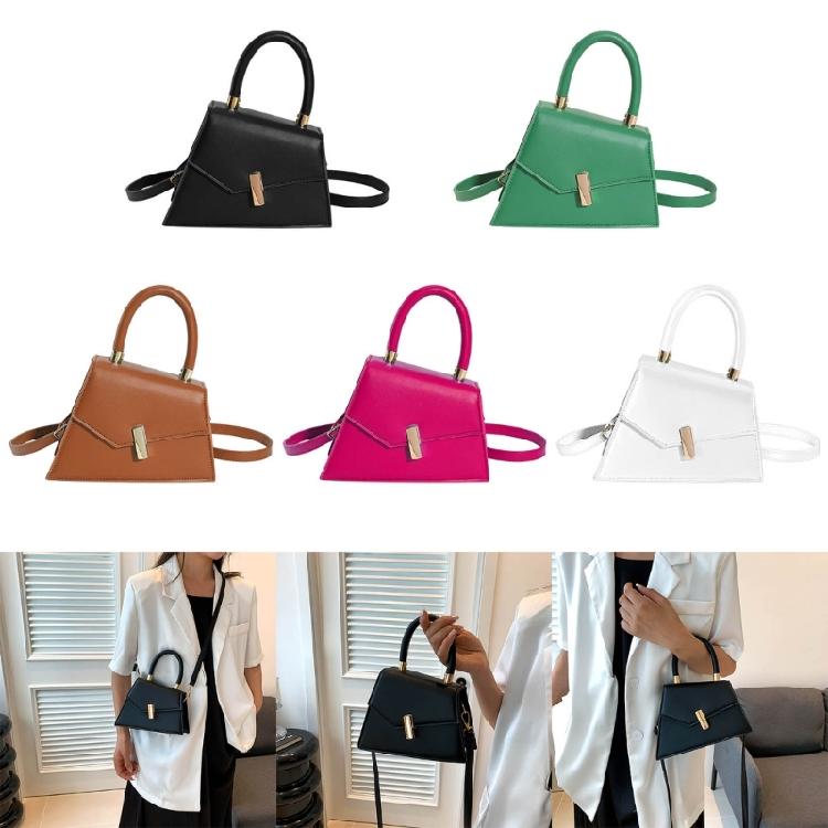 Fashionable & Versatile Bag Durable Lock Buckle Handbag Tote for Work & Shopping