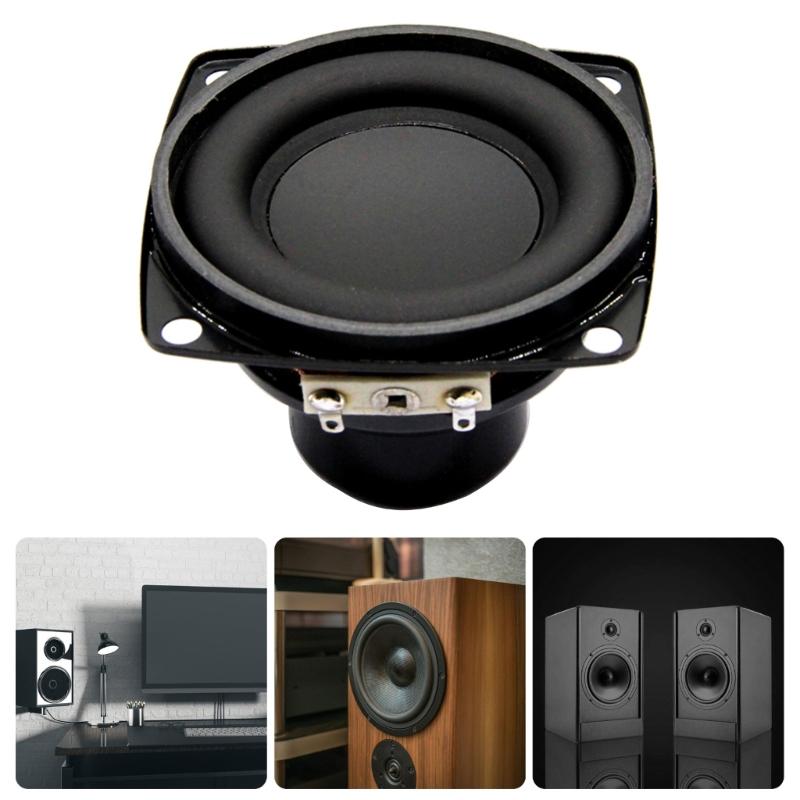 Strong Metal Internal Magnet Speaker 70mm 2.8 Inch 30W 4 Ohm Impact Resistant Design Perfect for Outdoor Travel Use
