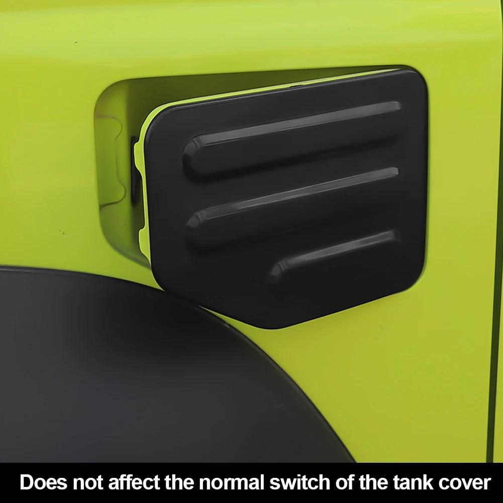 Car Fuel Filler Tank Cover Oil Fuel Tank Cap Cover Decoration Stickers For Suzuki Jimny JB64 JB74 2018