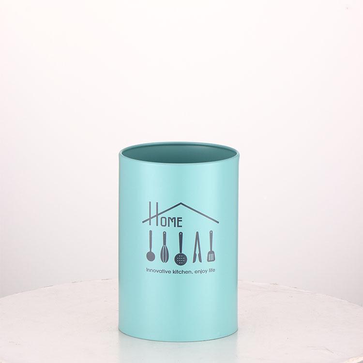 Stainless Steel Creative Chopstick Storage & Draining Rack синий