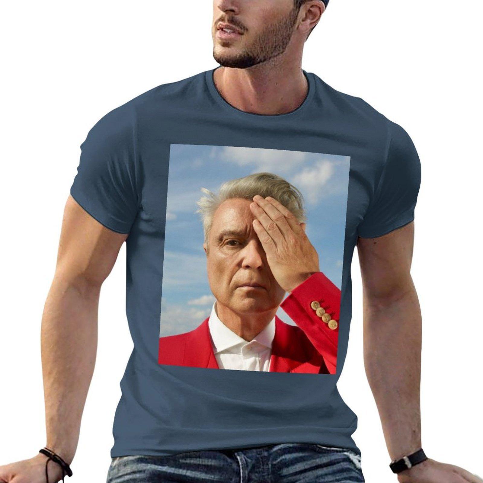 David Byrne Tshirt T Shirt For Unisex 100 Percent Cotton T Shirt Unisex Cotton Tshirt S