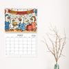 Nurse Goose Wall Calendar 2026 12-Month Themed Design Daily Events Organizer Coil Binding Thick Paper Desk Calendar for Daily Planning