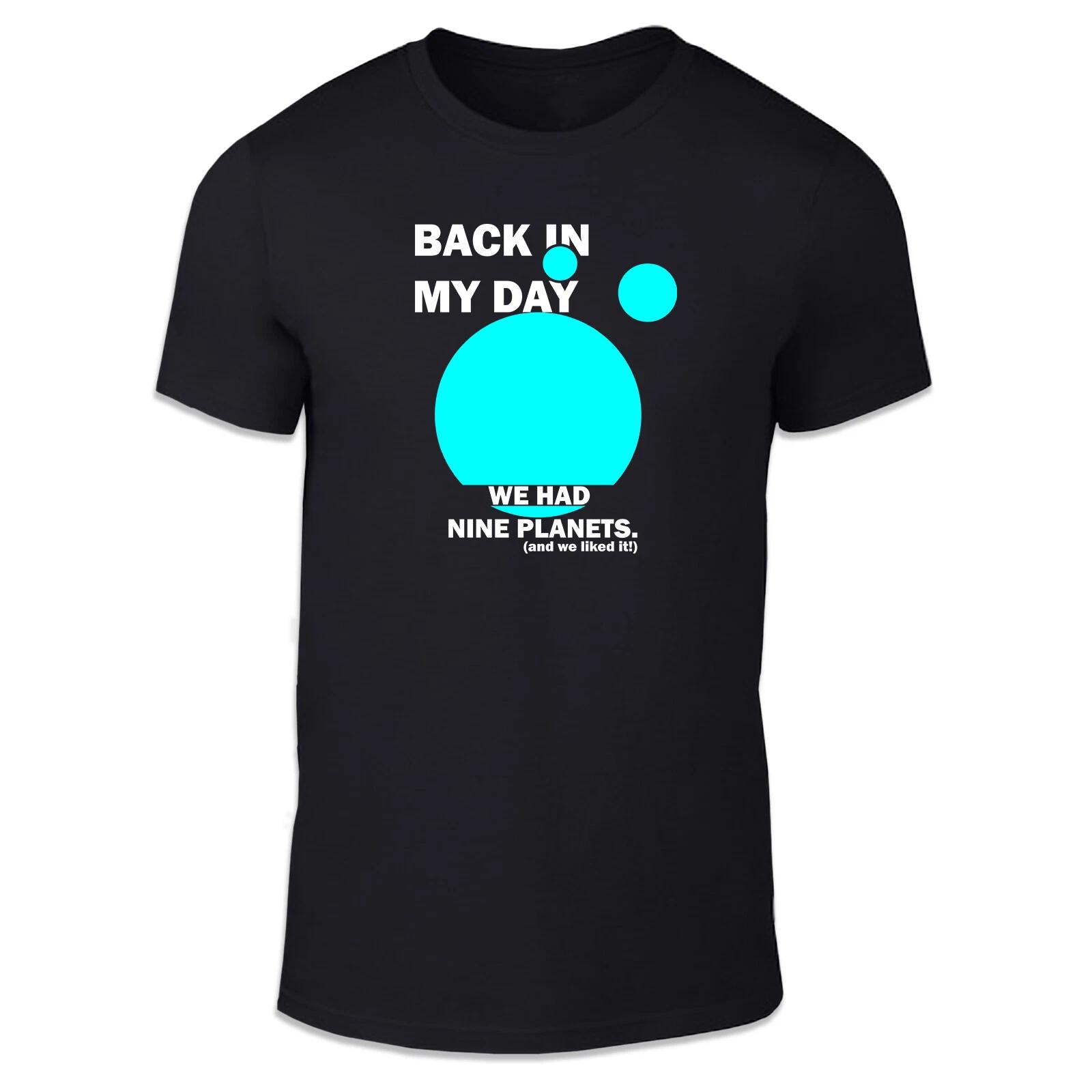 

9 Planets Unisex T Shirt - Funny Silly Cool Astronomy XL