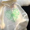 Colored Spider Web Street Hip Hop Gothic Harajuku Y2k Black Zipper Hoodie Women, Harajuku Jacket Sweater Women