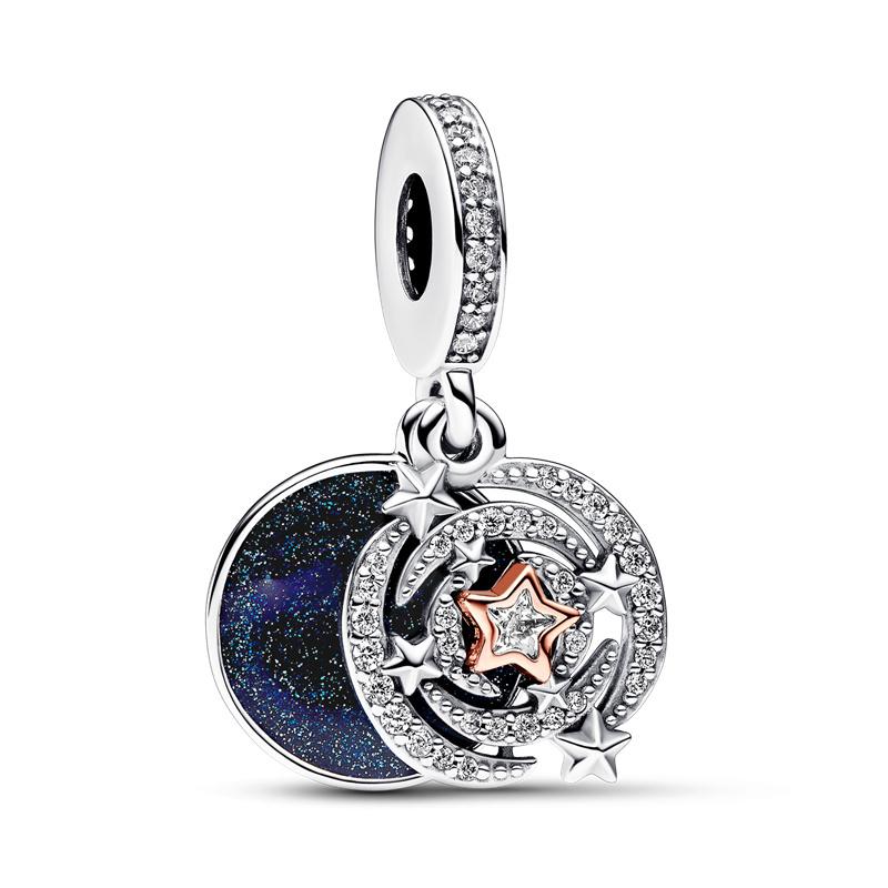 Hot Sea Pirate Treasure Bag Charm Bead Charms Bead Charms copper Dangle Ideal For Authentic Bracelets Charm Pendant Jewellery Diy Gift