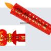 2pcs Plastic Electronic Candle Holder Buddhist Supplies Chinese Style Home Decoration Pray for Auspiciousness Ensuring Safety