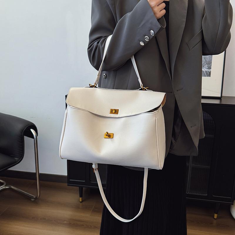 New fashion casual big bag shoulder portable trendy women's bag