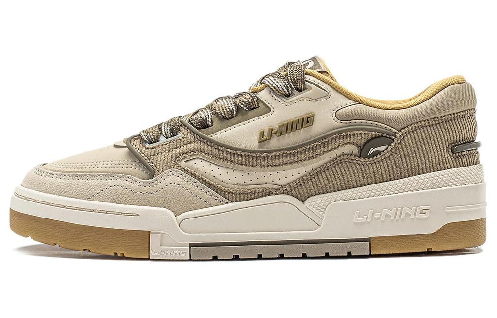 Li Ning 001 BTC Skateboard Shoes Men's Low Top Earth Tone AGCU031-1