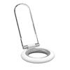 Toilet Seat Lifter Handle Ring Tool Hygienic Lid Opening BSPCTPR Material Adhesive Mount Single Unit