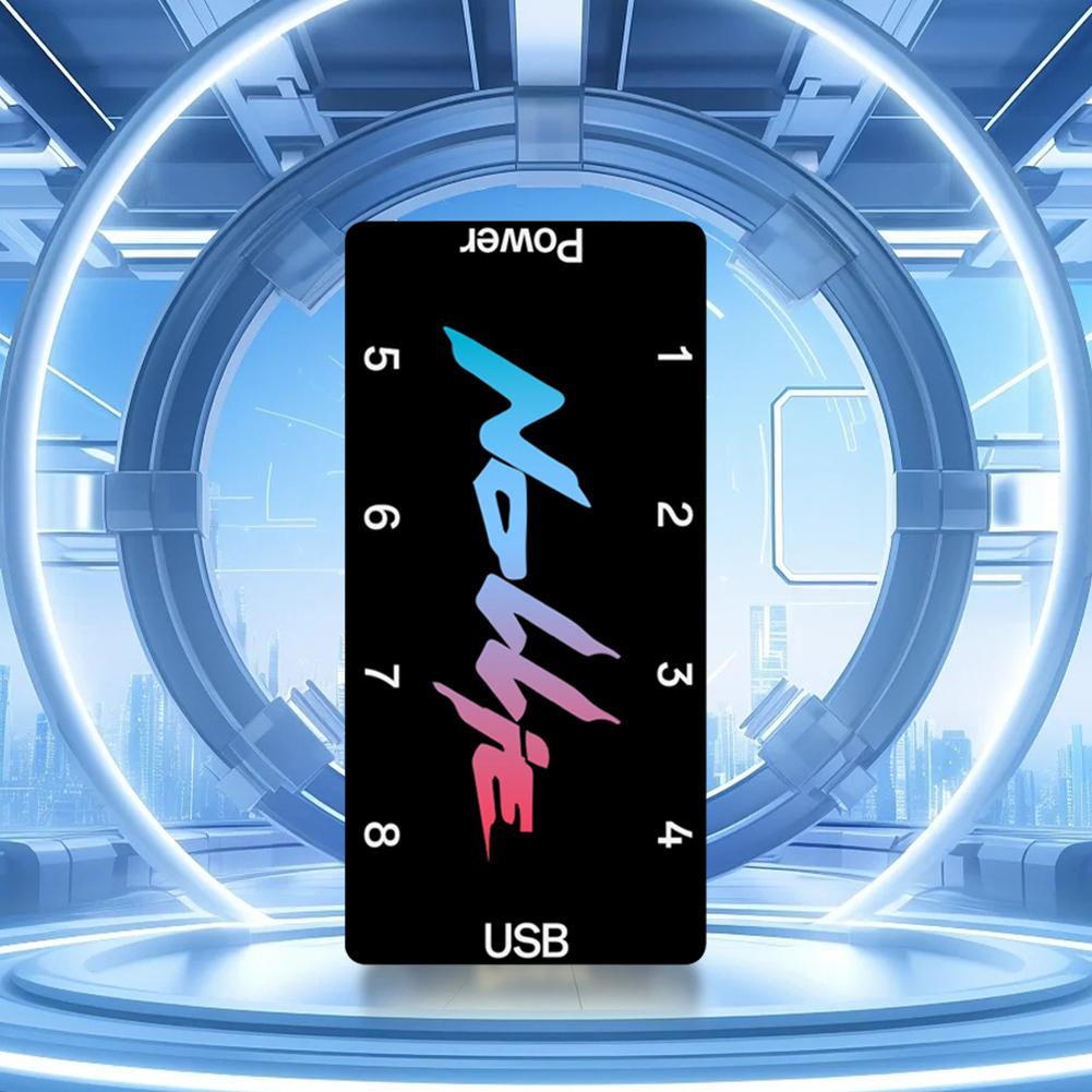 5V 3-PIN ARGB-Controller, unterstützt SignalRGB, OpenRGB, ARGB-Lüfter-Hub-Controller, SATA-Stromversorgung, 8/16-polige Erweiterung der Motherboard-Schnittstelle