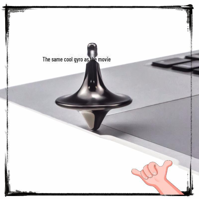 Inception Fidget Spinner for Men and Women - Black Technology Decompression Toy for Fun Relief