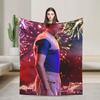 Steve Harrington Blankets  Soft Funny Plush Throw Blanket For Kids Bedroom Flannel Bedspread Bed Cover