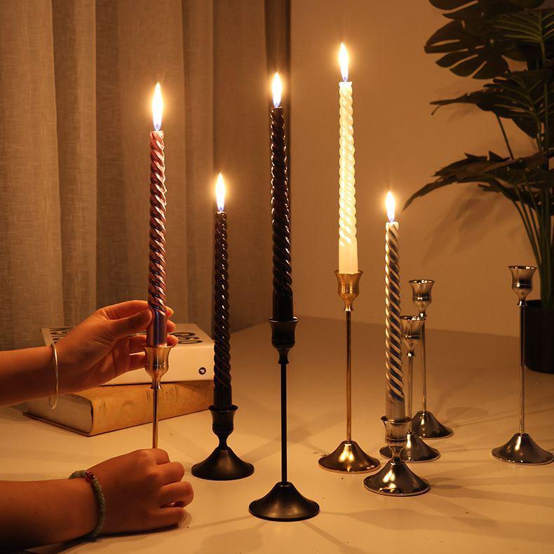 Klassischer Romantischer Kerzenhalter für Hochzeiten, Geburtstage und Abendessen