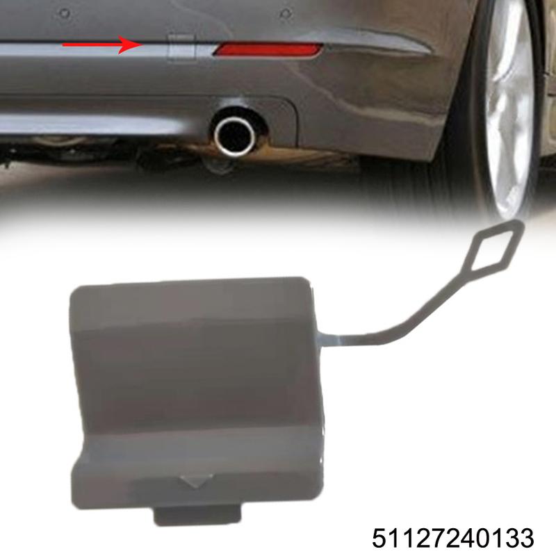 Brand New High Quality Tow Hook Cover Cap Practical Replacement 1pc 51127240133 Car Accessories For F18 528i 535i