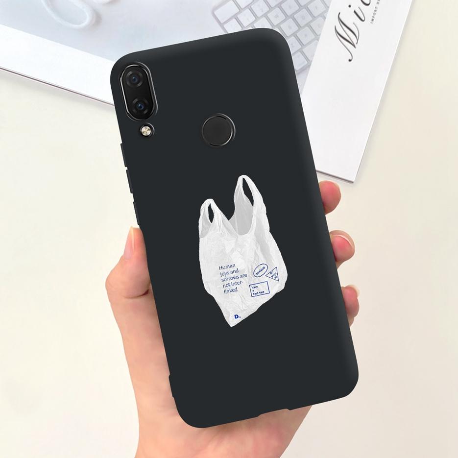 For Huawei Nova 3i Case INE-LX1 Cute Astronauts Cover Soft Silicone Phone Case For Huawei P Smart Plus 2018 Nova3i Fundas Bumper