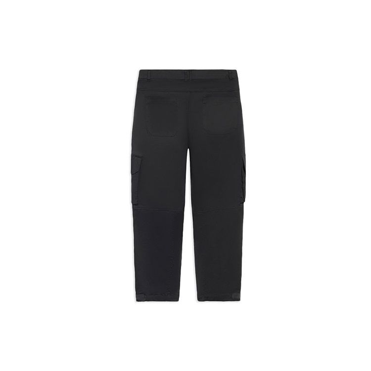 Li Ning Straight Loose Casual Pants Men Bottoms Black AKXS121-1