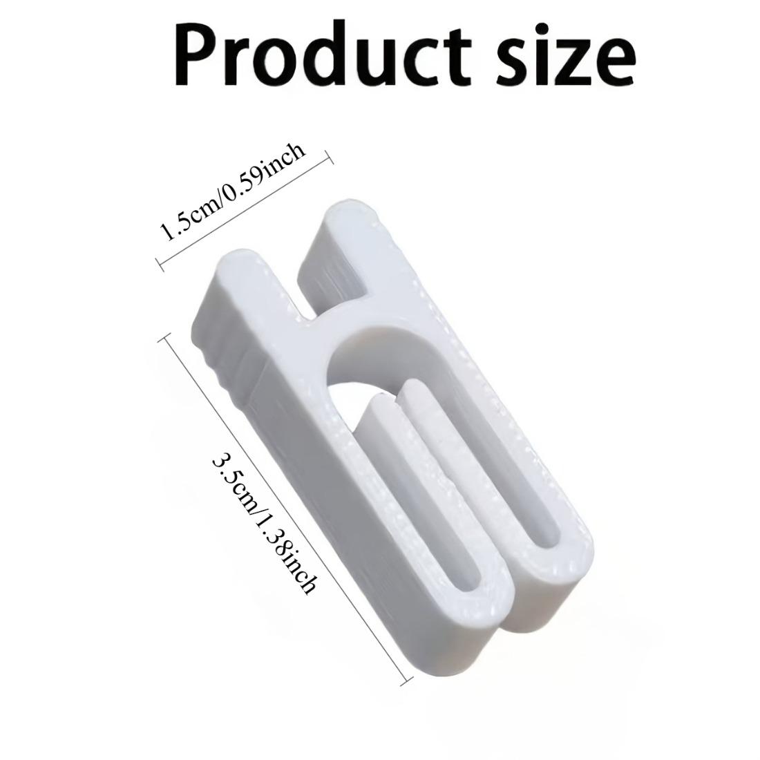 

Set of 14 snack bag clips, food bag sealing clips—lightweight and durable, a kitchen essential белый