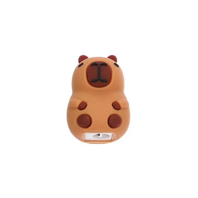 Cute Capybara Pencil Sharpener Anime Pencil Cutting Tools Creative Capybara Pencil Cutter  Kids