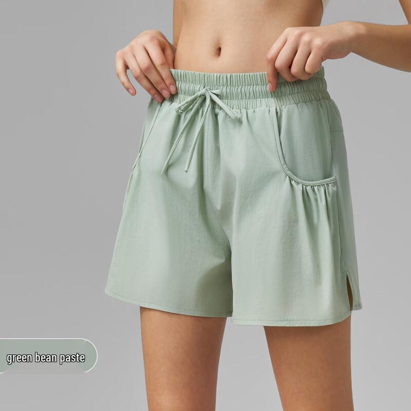 WEZHO Anti-Exposure Quick-Dry Yoga Shorts