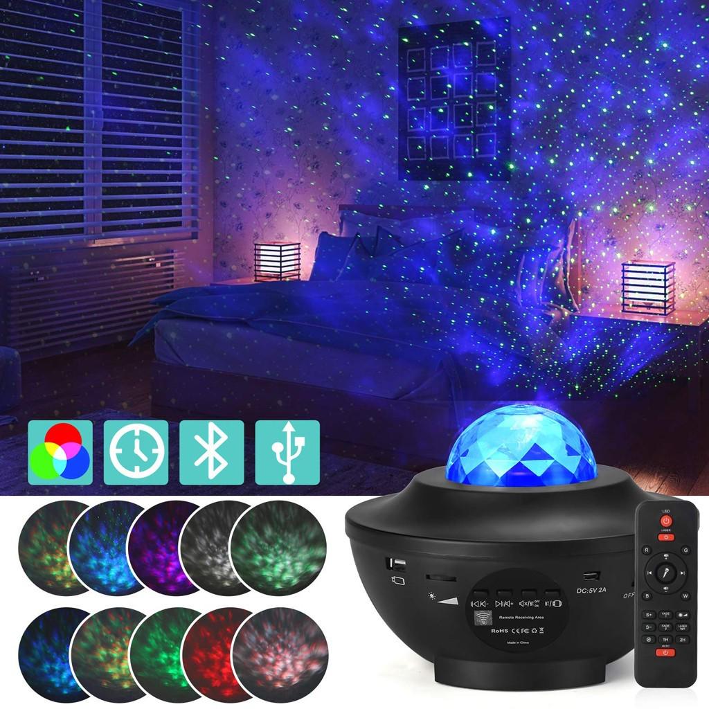 LED Lightful Night Sky Projector Lamp  Star Light Room  Decor