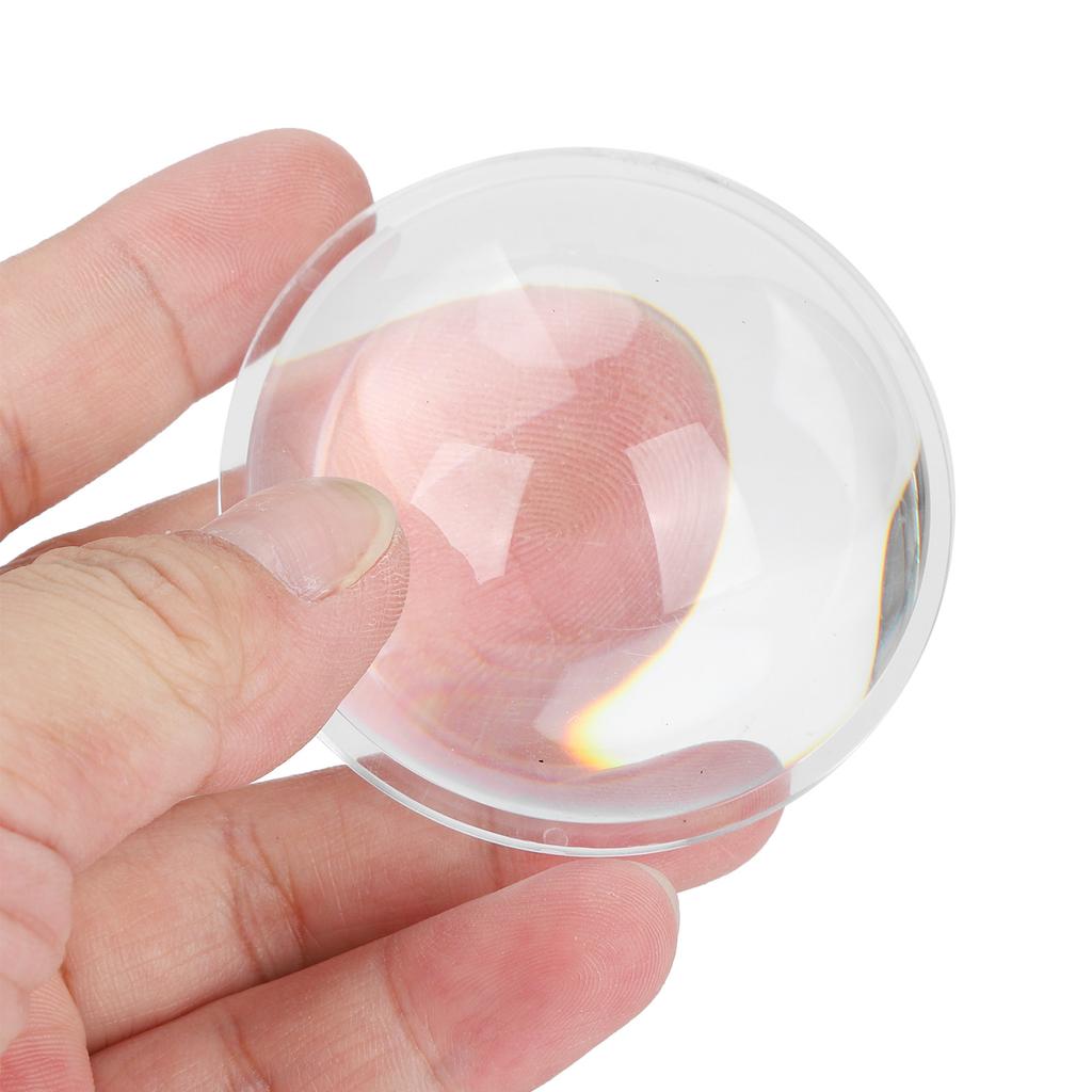 Diameter 60mm Convex Glass Lens LED Optics Lens for Sunset Lamp Magnifier Glasses