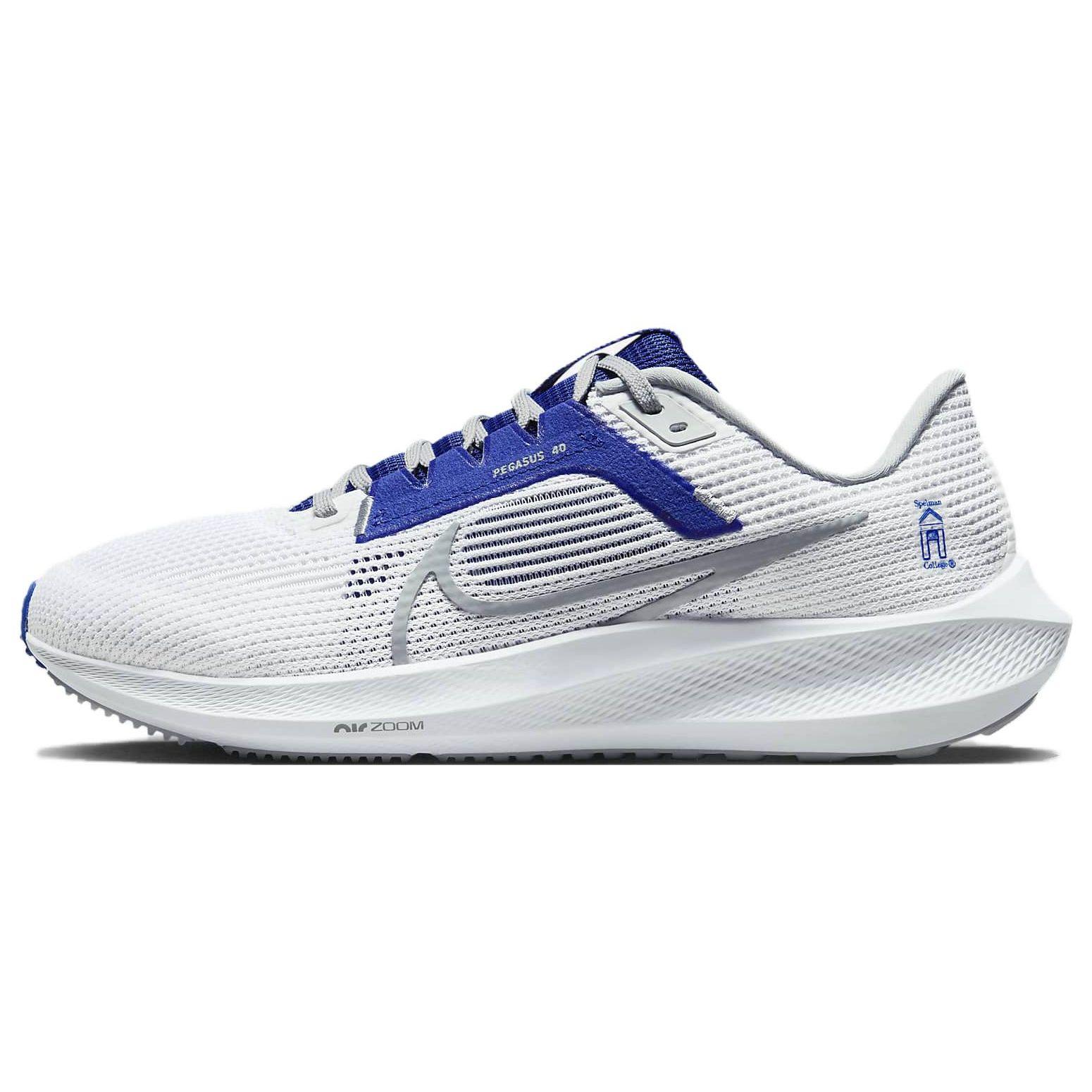 

Nike Air Zoom Pegasus 40 Spelman Men Sneakers White Old-Royal Flat-Pewter DZ5956-100