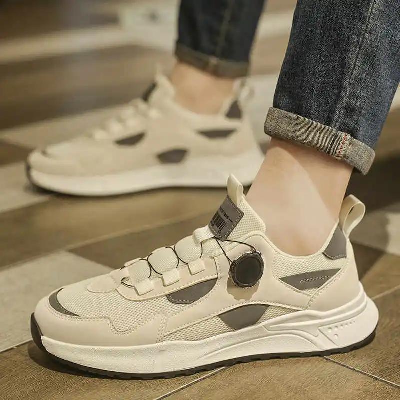 Fashion Big Sole Rubber Sole Men's Black High Top Sneakers Shoes Man Brand Boot Due To Black Sport Lofer Clearance 0