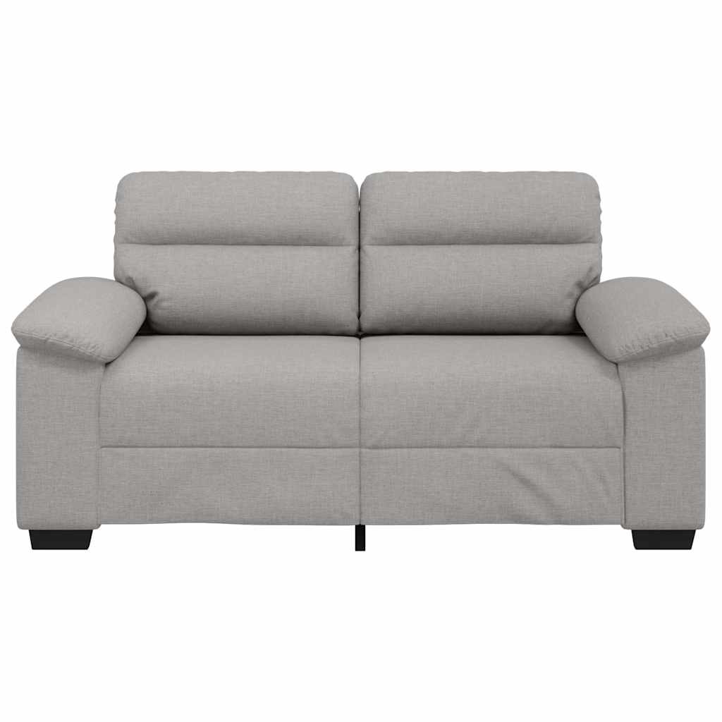 2 Seater Sofa Cloud Grey 160 X 81 X 84 Cm Fabric