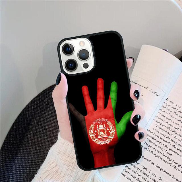 Afghan Afghanistan Flag Freedom Phone Case Cover for iPhone 17 Air 16 15 14 13 11 12 Pro Max Plus Shell Coque