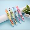 10Pcs Cartoon Doll Ten Color Ballpoint Pens with Smooth Writing Are Suitable for Office Work, Problem Solving, Signature Writing, Diary, Note Taking,