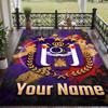 Custom Text Printed Rug Anderlecht FC Non Slip Floor Carpet For Home Room Decor