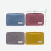 Cotton Passbook Pouch Seal Bag Cosmetic Pouch Certificate Seal Bag Bill Certificate Seal Bag