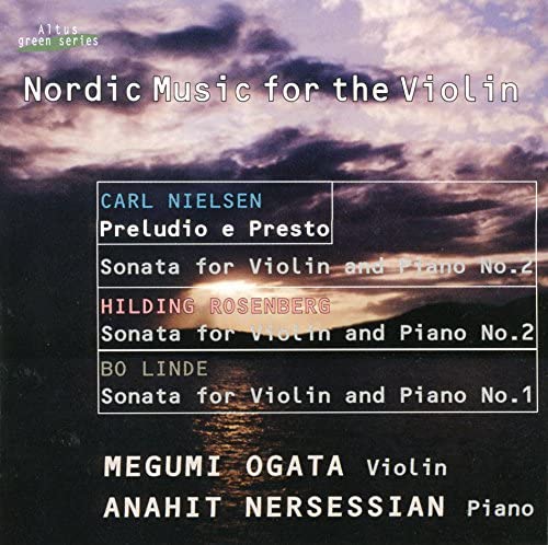 

CD MEGUMI OGATA Nielsen Prelude to PrestoViolin ALT021 Japan ObiJapanese PopRock Used