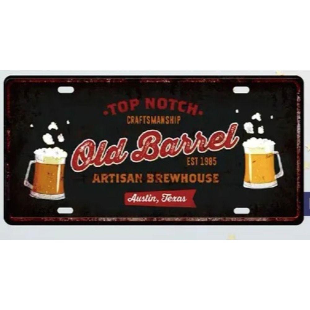 Tiki Bar Tin Sign 20x30cm Retro Metal Plate Pub Man Cave Wall Art Decor
