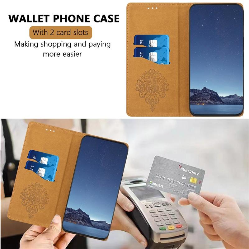 Leather Case for Ulefone Note 19 20 Pro Protective Flip Wallet Cover