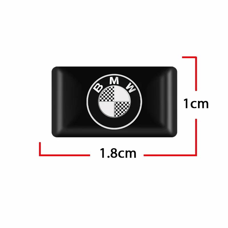2025 Hot 10pcs Car logo steering wheel sticker Car Epoxy Sticker For BMW 50th Kith M Sticker X1 X3 X4 X5 X6 X7 e46 e90 f20 e60 e