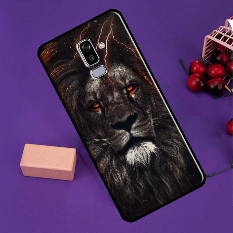 The Animal Lion Phone Case For Samsung Galaxy J3 J5 J7 2017 J1 A5 A3 2016 J8 J4 J6 Plus A6 A8 A7 A9 2018