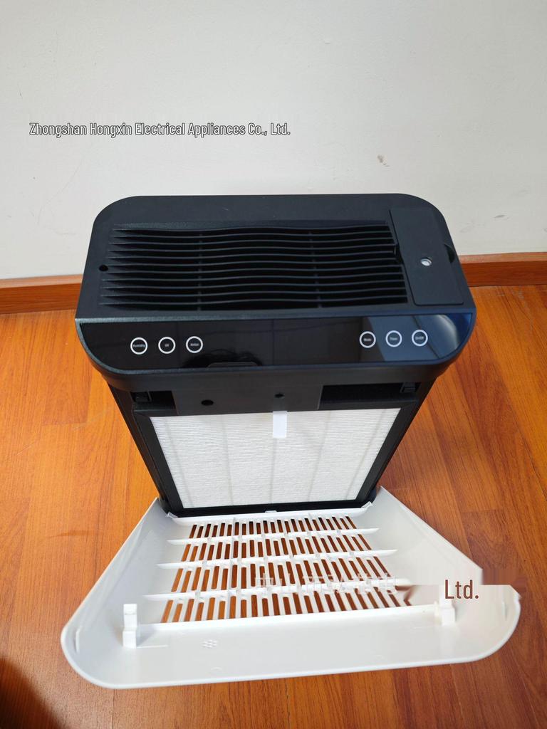 Air Purifier & Humidifier with Pet Hair Suction, Odor & Smoke Removal, and Negative Ion Technology