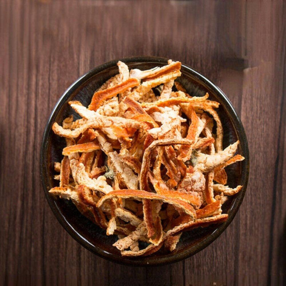 100g 250g Organic Dried Tangerine Peel Chenpi Herbal Tea 100g 250g Selected Chinese Chenpi Aged Tangerine Peel Tea
