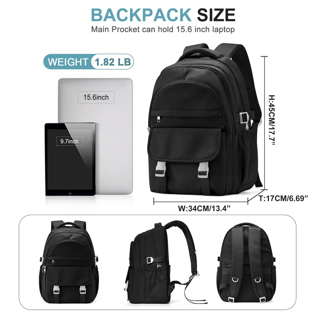 Boys Leisure Backpack, High School, Middle School Backpack, Women's Daily Travel Laptop Bag, School Backpack, College Bag