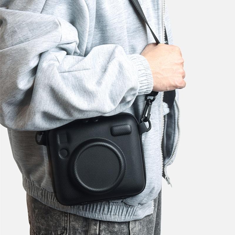 Lightweight Protective Camera Bag for WIDE EVO/SQ Instantly Photography with Quickly Access Zippers Design Shoulder Bag