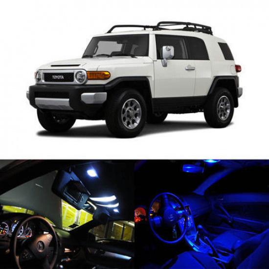 4 x LED Full Interior Lights Package Deal For 2009 and up Toyota FJ Cruiser