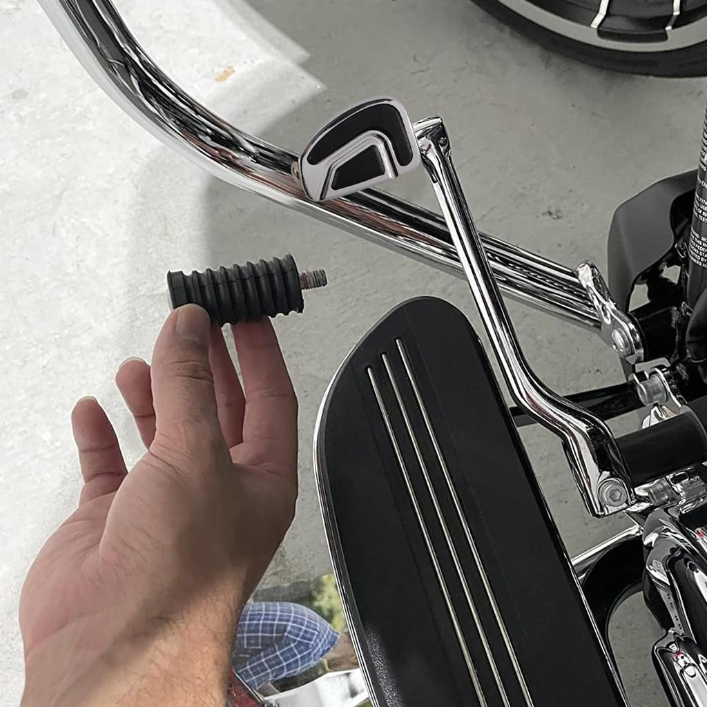 WOWTK Shifter Shift Pegs for All Harley FL Touring Road Street Electra Road and Chrome Pegs, Heel/Toe Models, 1986-2017 Softail, 1988-later CVO,