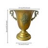 Pedestal Urn AntiqueStyle Vase with Base VintageInfluenced Tabletop for Wedding