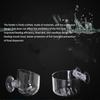 fish Waterweed nursery pot Glass Aquarium decoration Pot Polka Water potted aquatic planting cylinder cup aquarium acc