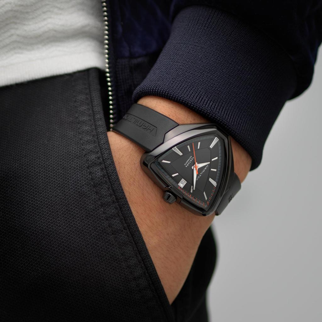 HAMILTON Watch Genuine Warranty Ventura Elvis80 Automatic Winding Date H24585331 Imported [Hamilton] (Elvis 80) Men's [Regular Product]