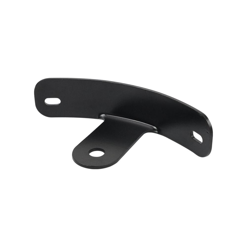 Garage Use Motorcycle Customization Curved Holder As Shown In The Figure Black Steel Material Easy Installation